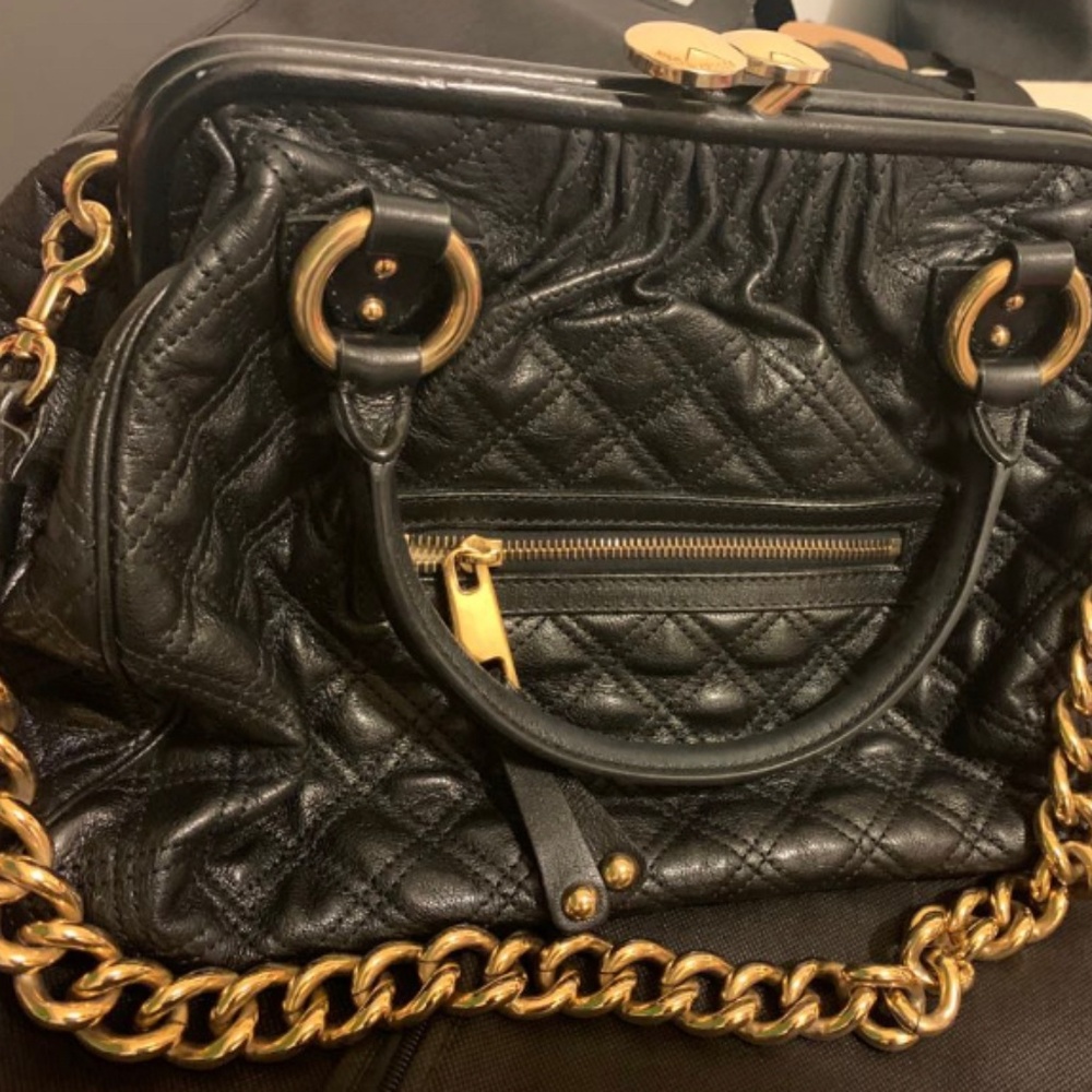 MARC JACOBS Stam bag in black